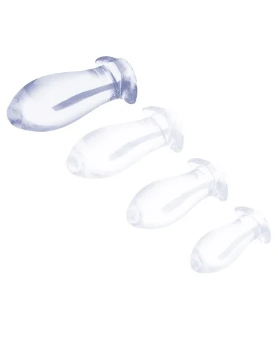 Plug Egg Clear XL 16 x 7cm Transparent sur la Boutique du Hard