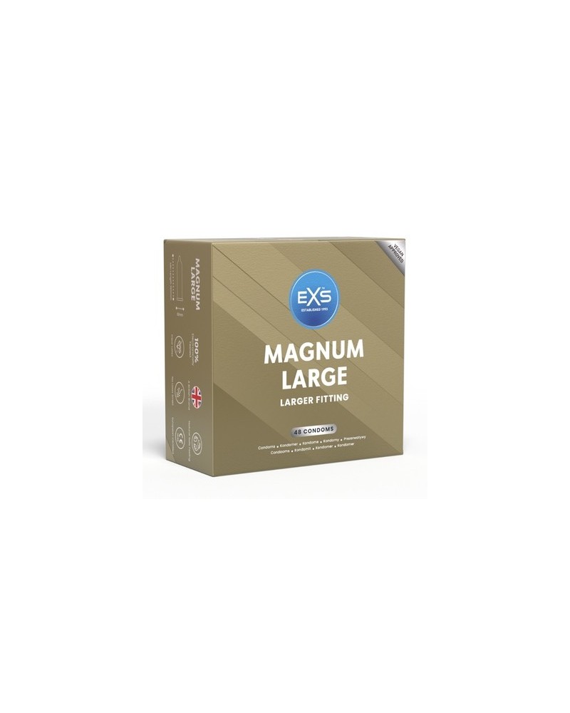 Préservatifs XXL Magnum x48 sur la Boutique du Hard