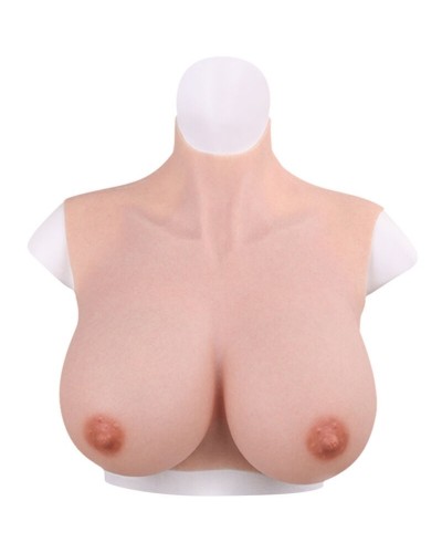 Buste Seins réalistes Coton Col haut Bonnet B sur la Boutique du Hard