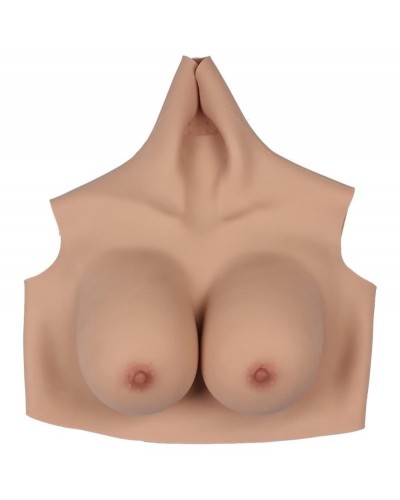 Buste Seins Coton Col haut Bonnet D sur la Boutique du Hard