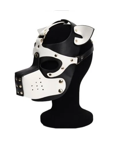 Masque Puppy Dog Ixo Noir-Blanc sur la Boutique du Hard