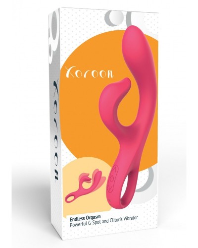 Vibro Rabbit Endless Orgasm 22cm Fuchsia sur la Boutique du Hard