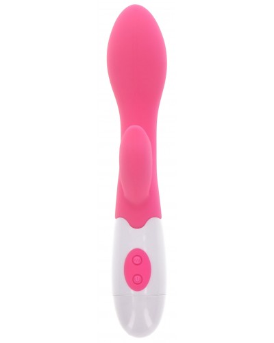 Vibro Rabbit Funky Lover 20cm Rose sur la Boutique du Hard