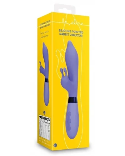 Vibro Rabbit Purpail 9 x 3.3cm sur la Boutique du Hard