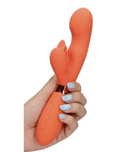 Vibro Rabbit 4Tongue 9 x 3.5cm sur la Boutique du Hard