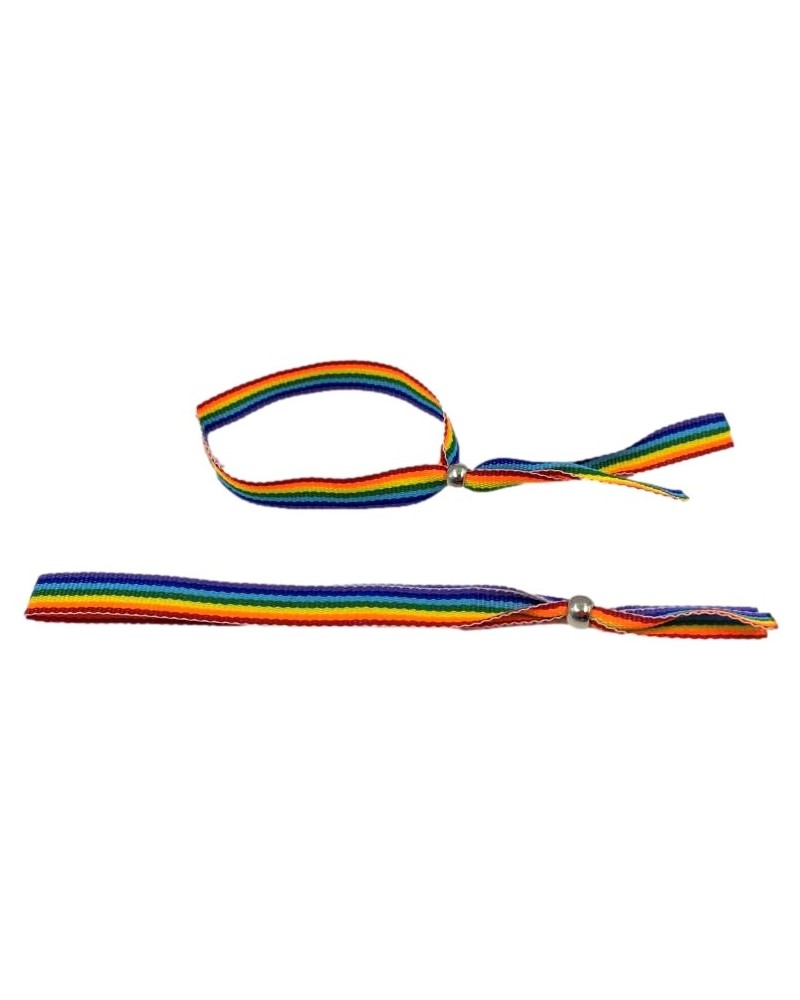 Bracelet Tissu Rainbow sur la Boutique du Hard