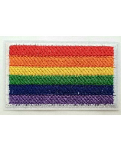 Écusson thermocollant Rainbow 5.5 x 8.5cm sur la Boutique du Hard