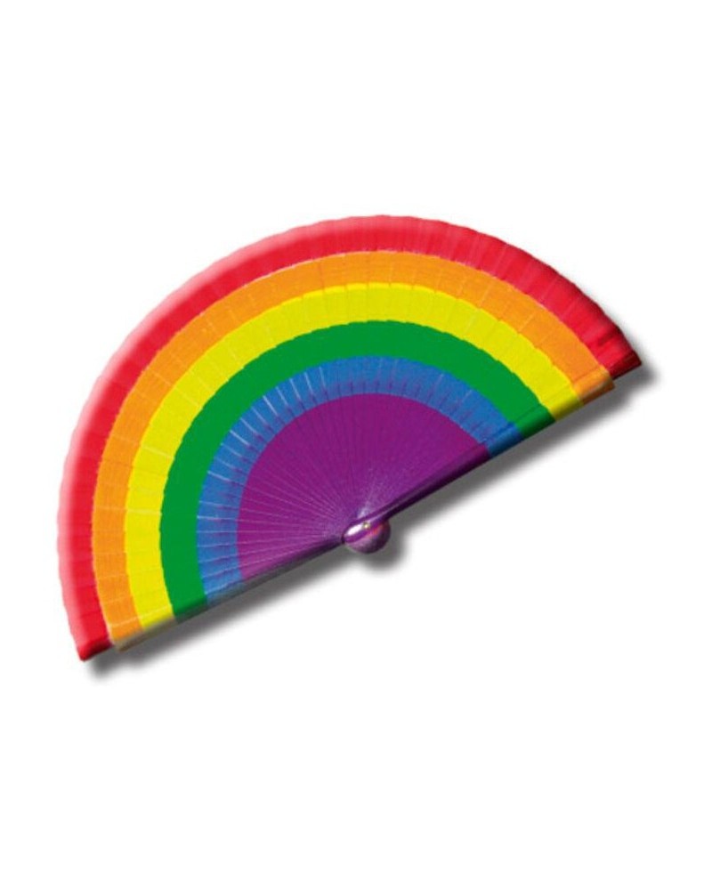 Éventail Rainbow 23cm sur la Boutique du Hard