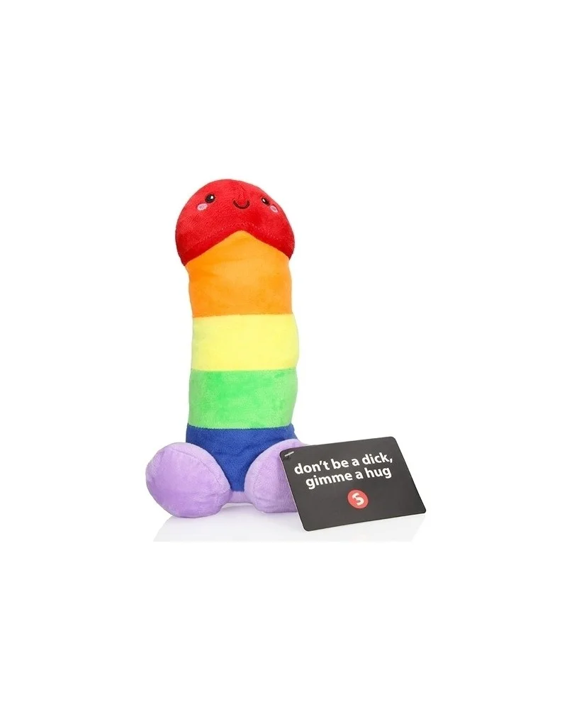 Peluche Pénis Rainbow 30cm sur la Boutique du Hard