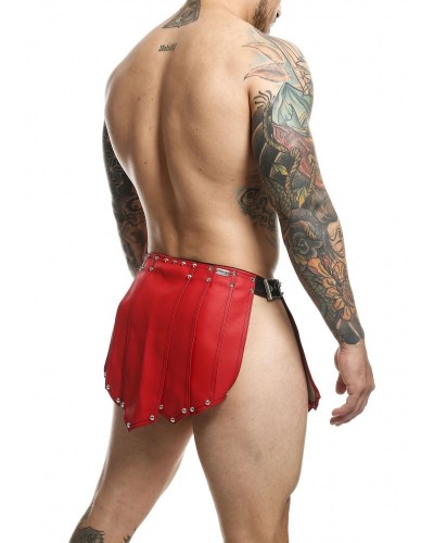 Jupe homme Sm Roman Skirt Rouge-Noire sur la Boutique du Hard