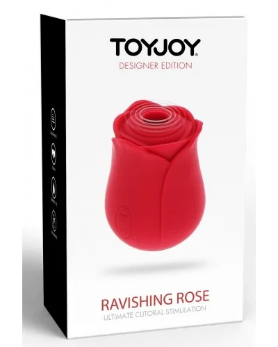 Stimulateur de clitoris Ravishing Rose 10 Vibrations sur la Boutique du Hard