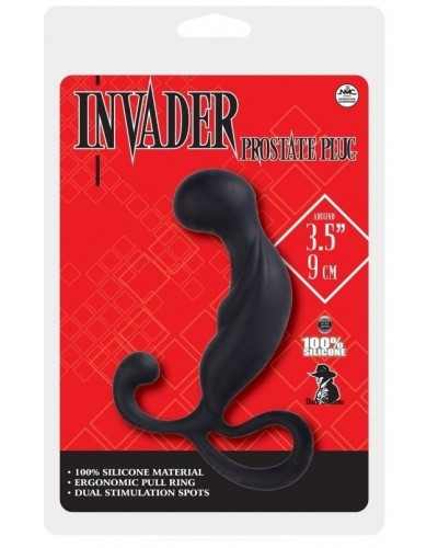 Stimulateur de prostate Bulbed Intruder 9 x 3.2 cm Noir sur la Boutique du Hard