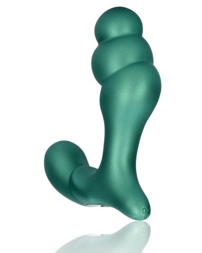 Stimulateur de prostate Stacked 10 x 3.6 cm Vert métallisé sur la Boutique du Hard