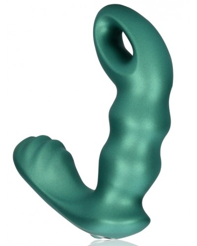 Stimulateur de prostate Beaded 10 x 3.5cm Vert métallisé sur la Boutique du Hard