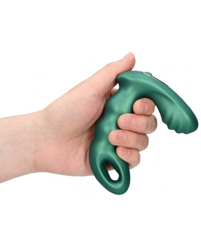 Stimulateur de prostate Beaded 10 x 3.5cm Vert métallisé sur la Boutique du Hard