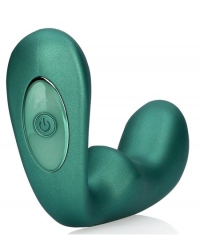 Stimulateur de prostate Pointed 11.5 x 3.5 cm Vert métallisé sur la Boutique du Hard