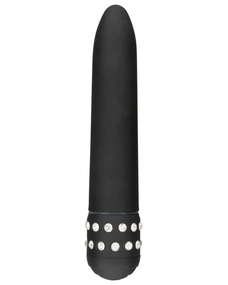 Vibro Diamond Superbe 15cm Noir sur la Boutique du Hard