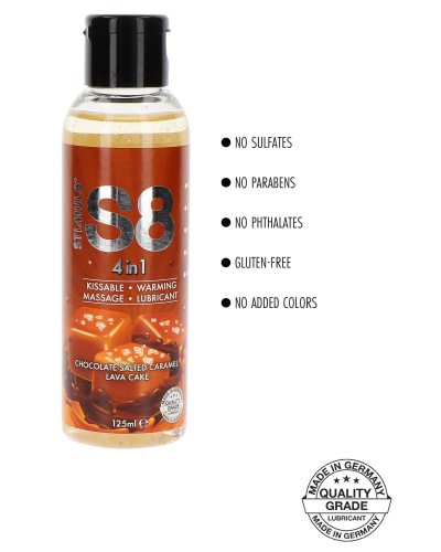 Lubrifiant Comestible Chocolat 4in1 S8 125mL pas cher
