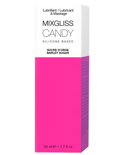 Lubrifiant Silicone MixGliss Candy - Sucre d'orge 50ml pas cher