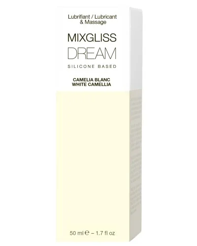 Lubrifiant Silicone MixGliss Dream - Camelia Blanc 50ml pas cher