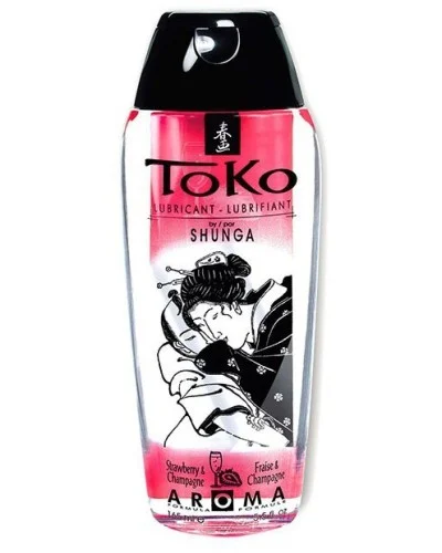 Lubrifiant Toko Vin pEtillant a la fraise 165 mL pas cher
