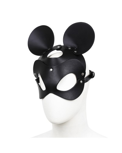 Masque avec Visage Souris Noir pas cher