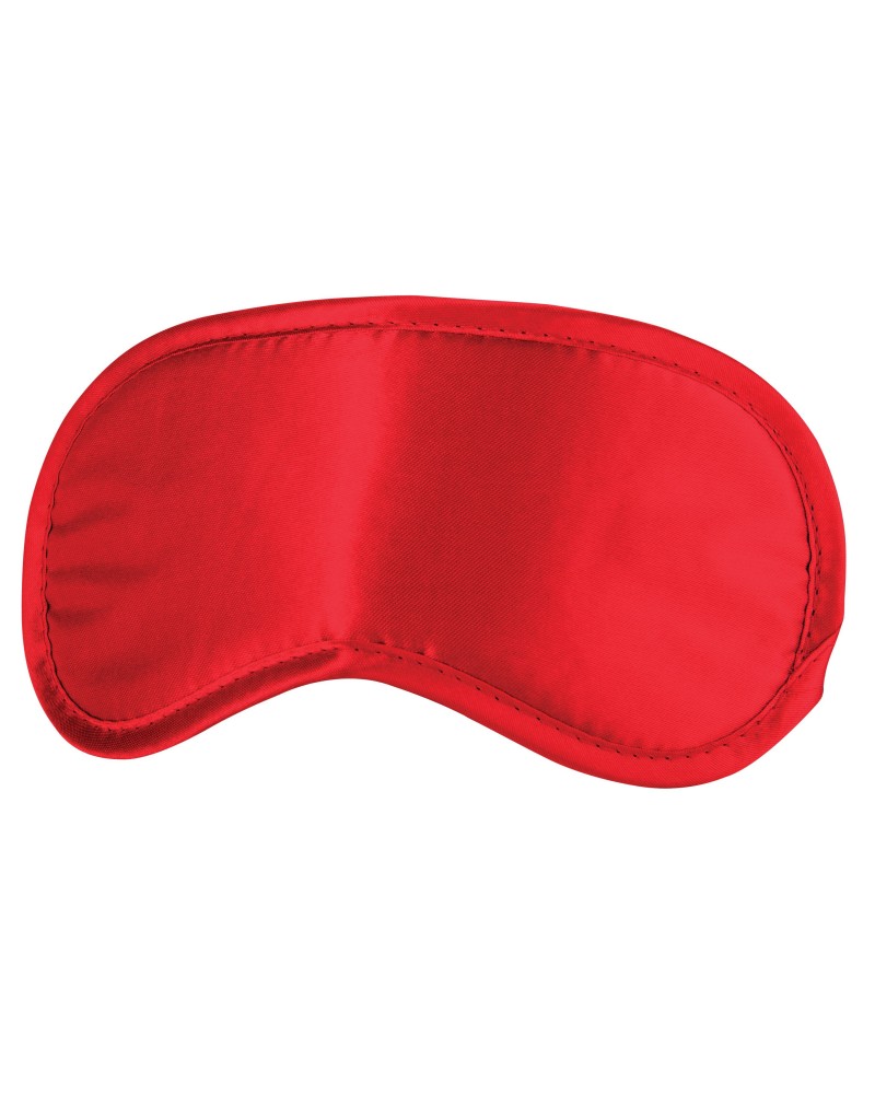 Masque satinE Naughty Pleasure - Rouge pas cher