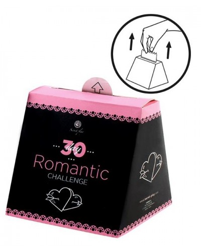 Jeu Cartes Défis ROMANTIQUE Challenge 30 jours sextoys et accessoires sur La Boutique du Hard