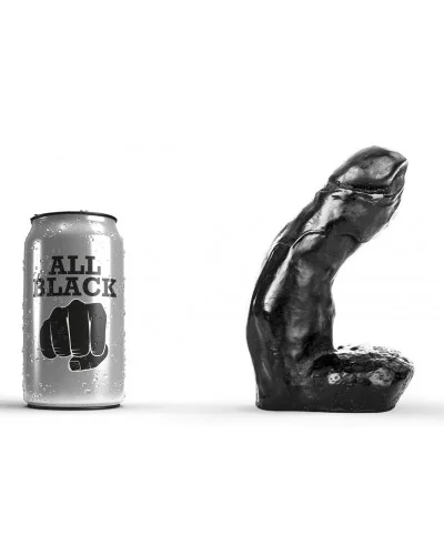 Gode AB01 Jason All Black 11 x 4.7cm sextoys et accessoires sur La Boutique du Hard
