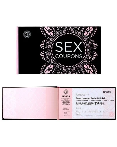 Jeu sexuel SEX COUPONS Secret Play sextoys et accessoires sur La Boutique du Hard