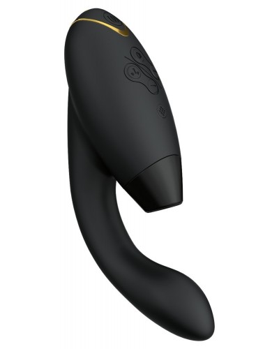 Stimulateur de clitoris et Point G WOMANIZER Duo 2 Noir sextoys et accessoires sur La Boutique du Hard