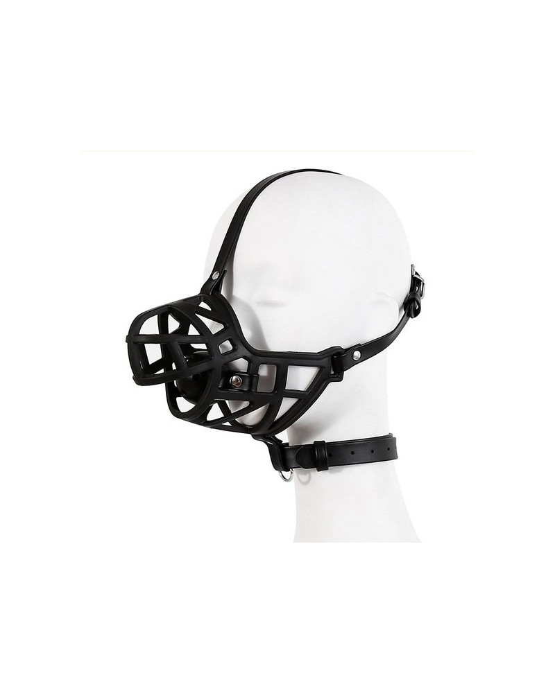 Muselière Sm MUZZLE STRAP Noire sextoys et accessoires sur La Boutique du Hard