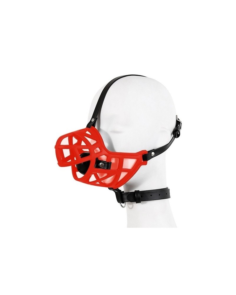 Muselière Sm MUZZLE STRAP Rouge sextoys et accessoires sur La Boutique du Hard