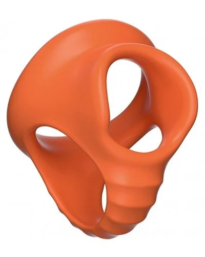 Ballstretcher en silicone Splity Orange sextoys et accessoires sur La Boutique du Hard