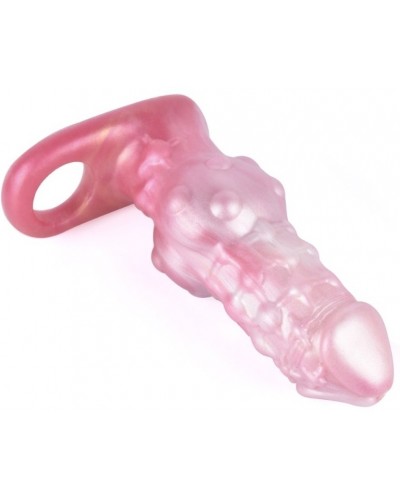 Gaine de pénis Monster Toadix 17 x 6cm Rose sextoys et accessoires sur La Boutique du Hard