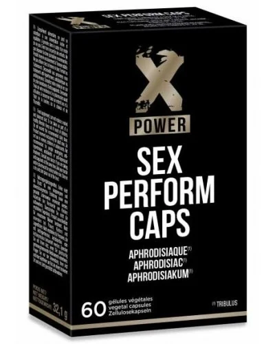 Stimulant sexuel Sex Perform Caps XPower 60 gélules sextoys et accessoires sur La Boutique du Hard