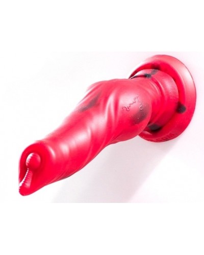 Gode Pitt King L 27 x 9 cm Rouge sextoys et accessoires sur La Boutique du Hard