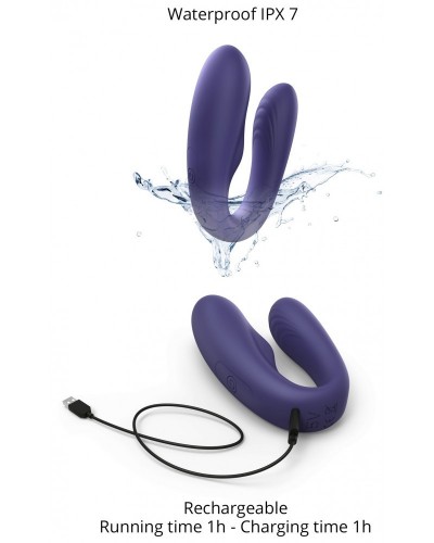 Stimulateur vibrant pour couple Match Up Love to Love Indigo sextoys et accessoires sur La Boutique du Hard