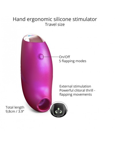 Stimulateur de clitoris Believer Love to Love Framboise sextoys et accessoires sur La Boutique du Hard