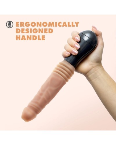 Gode à poussée rotatif Dr Knight 13 x 3.8cm sextoys et accessoires sur La Boutique du Hard