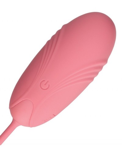 Oeuf vibrant sans fil Egg Soft Vibrator 8 x 3.3 cm Rose sextoys et accessoires sur La Boutique du Hard