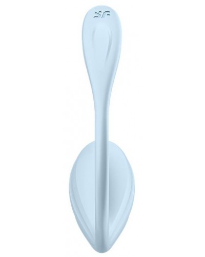 Vibromasseur Connecté Point G Smooth Petal 8.5 x 3.8cm Bleu Clair sextoys et accessoires sur La Boutique du Hard