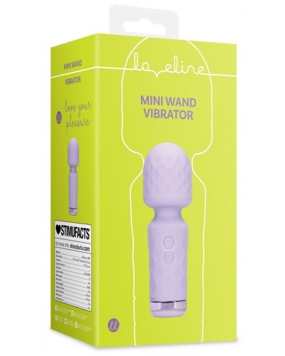 Mini Wand Vibrator Loveline 12 cm Violet sextoys et accessoires sur La Boutique du Hard