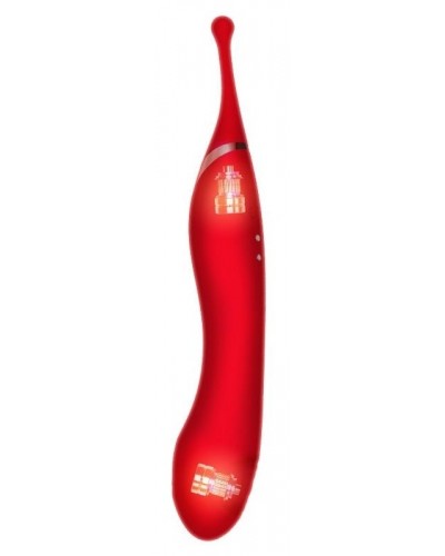 Stimulateur de clitoris Onax Double Pulse Rouge sextoys et accessoires sur La Boutique du Hard