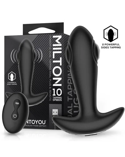 Plug vibrant Milton 10 x 3.7cm sextoys et accessoires sur La Boutique du Hard