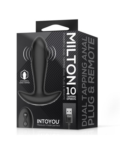 Plug vibrant Milton 10 x 3.7cm sextoys et accessoires sur La Boutique du Hard