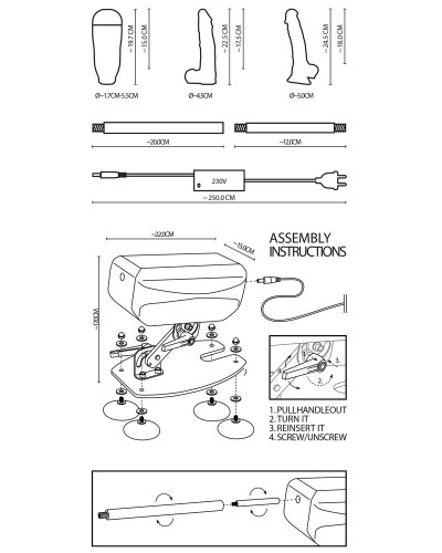 Fuck Machine télécommandée The Banger sextoys et accessoires sur La Boutique du Hard