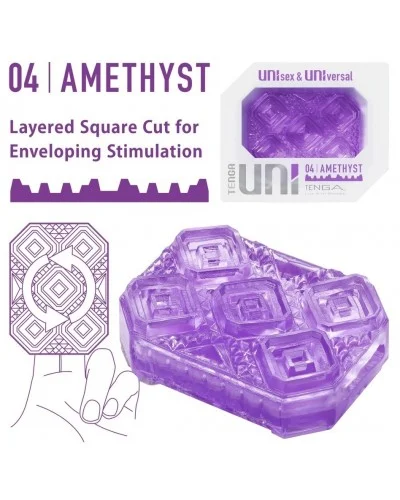 Gaine de masturbation Uni 04 Amethyst sextoys et accessoires sur La Boutique du Hard