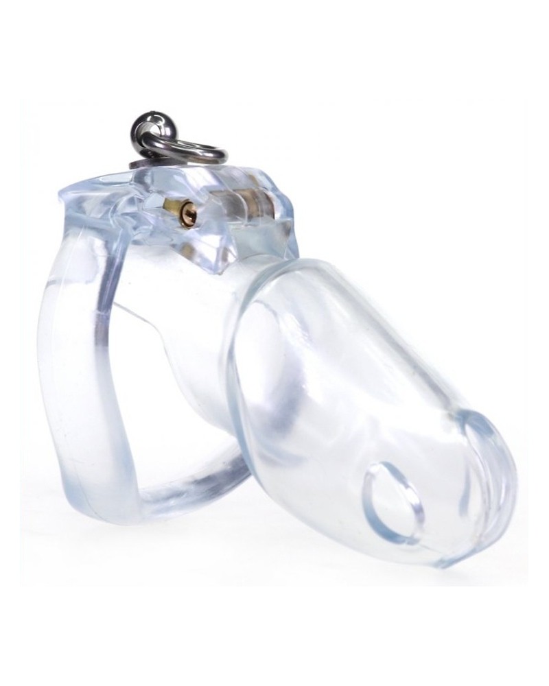 Cage de chasteté Dick Off 10 x 3cm Transparent sextoys et accessoires sur La Boutique du Hard