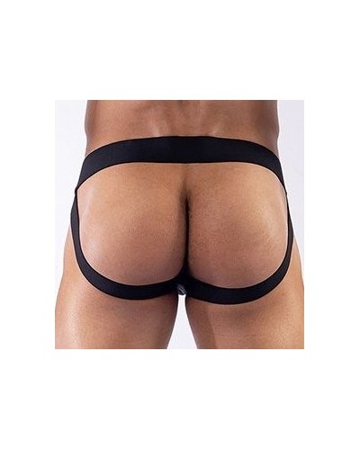 Jockstrap en néoprène Mister B Noir-Blanc sextoys et accessoires sur La Boutique du Hard